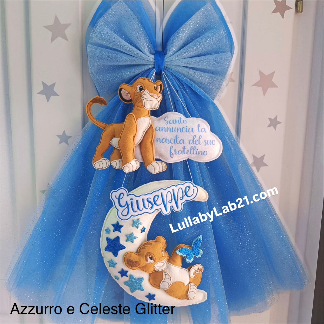 Fiocco Fratellini Due Simba