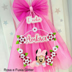 Fiocco Cerchio Minnie Sdraiata