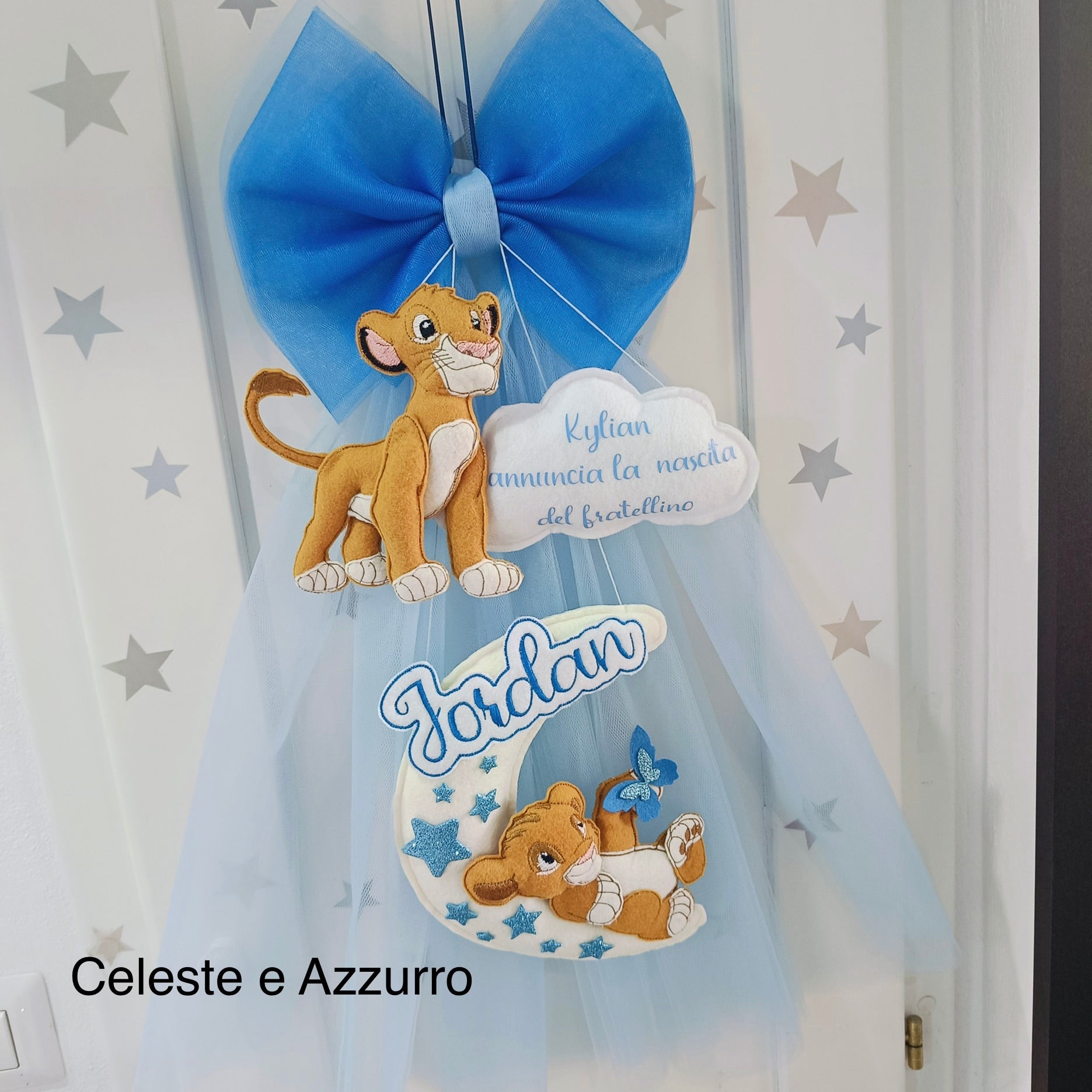 Fiocco Fratellini Due Simba