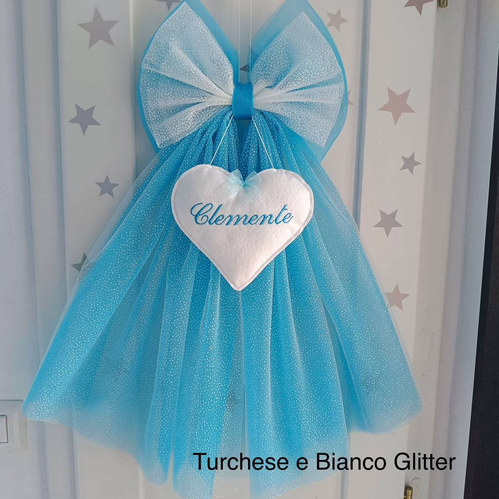 Fiocco Cuore Maschietto