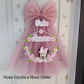 Fiocco Cerchio Minnie Sdraiata