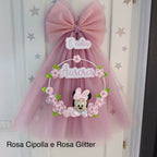 Fiocco Cerchio Minnie Sdraiata