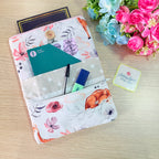 Book cover due tasche più astuccio