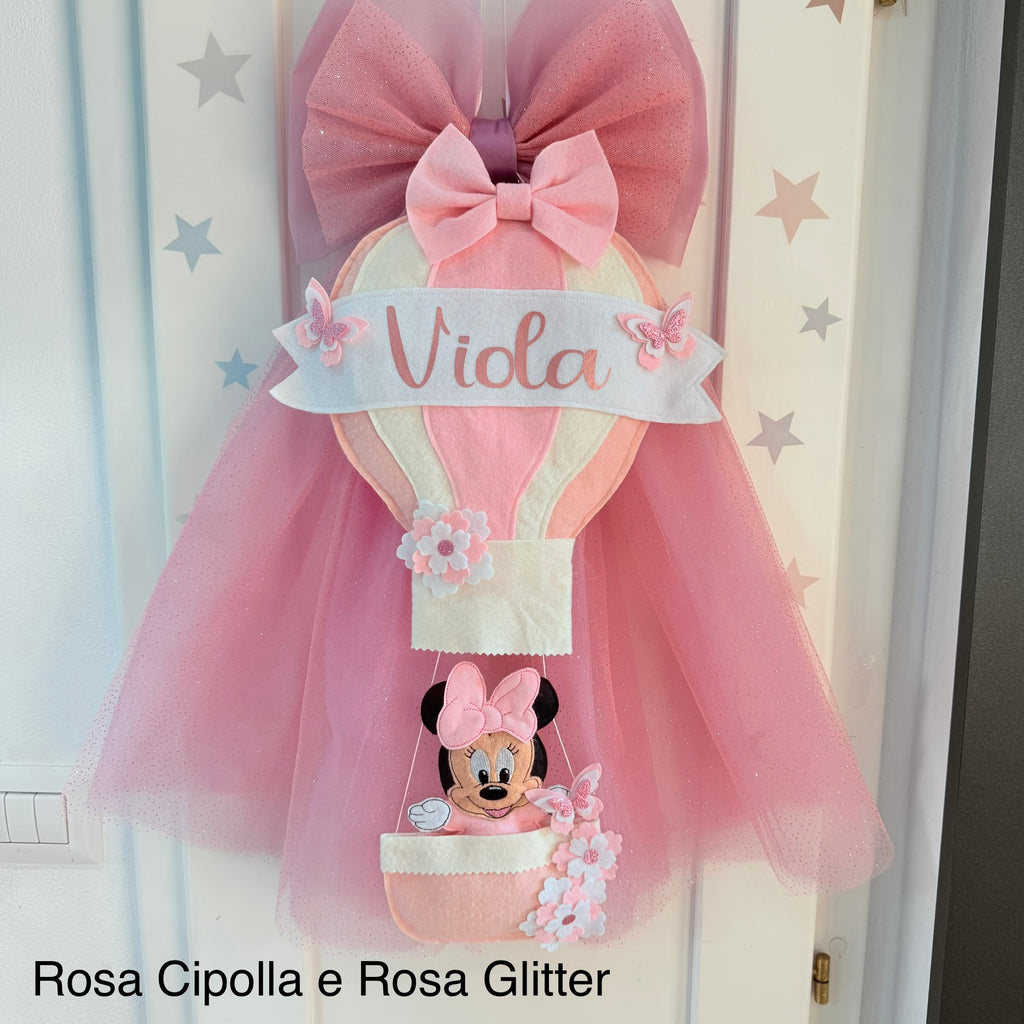 Fiocco Mongolfiera Minnie