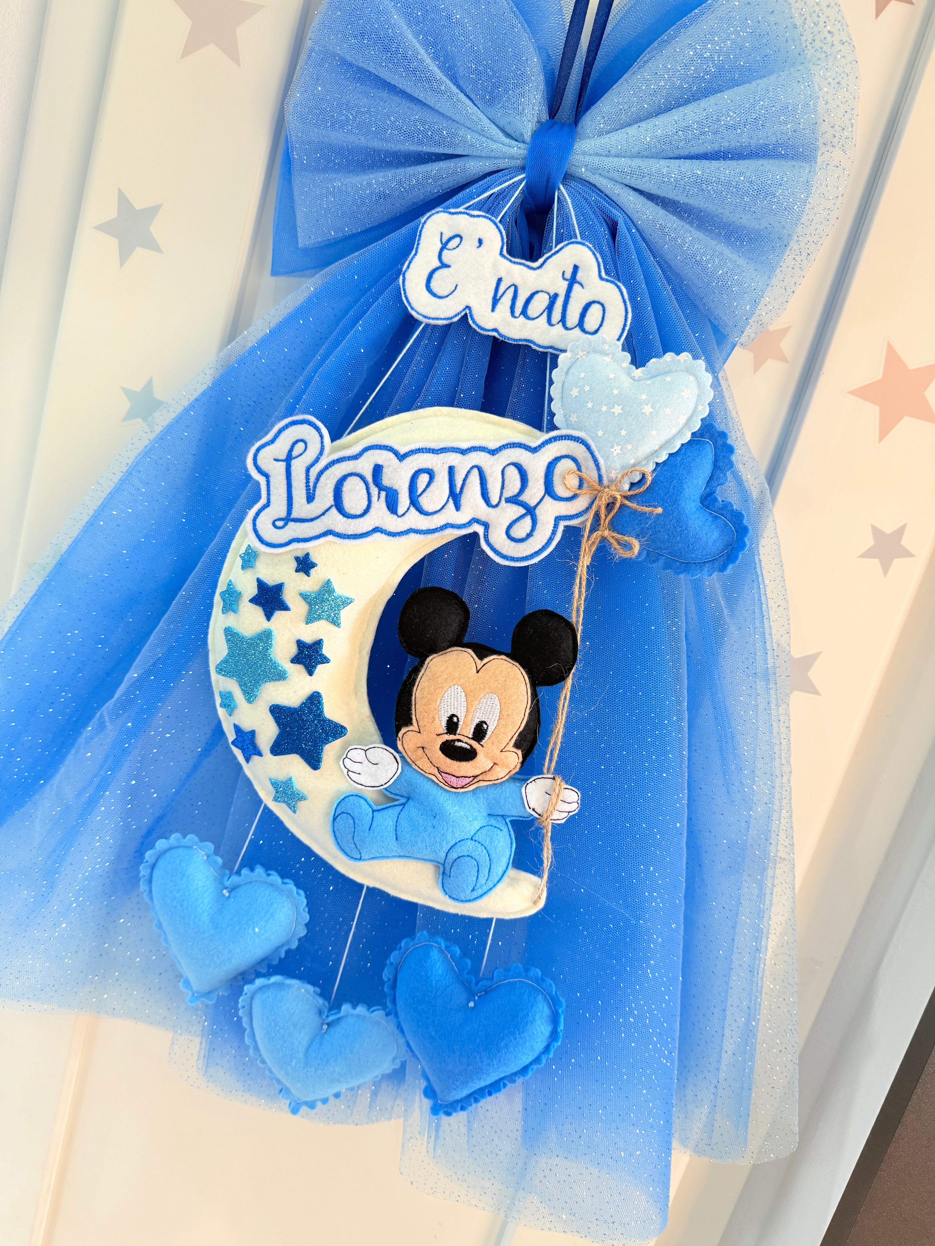Fiocco Lullaby Topolino Seduto