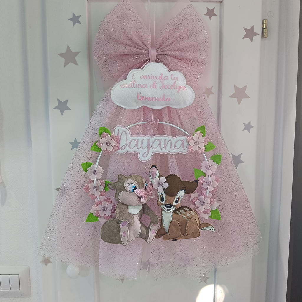Fiocco Cerchio due Personaggi