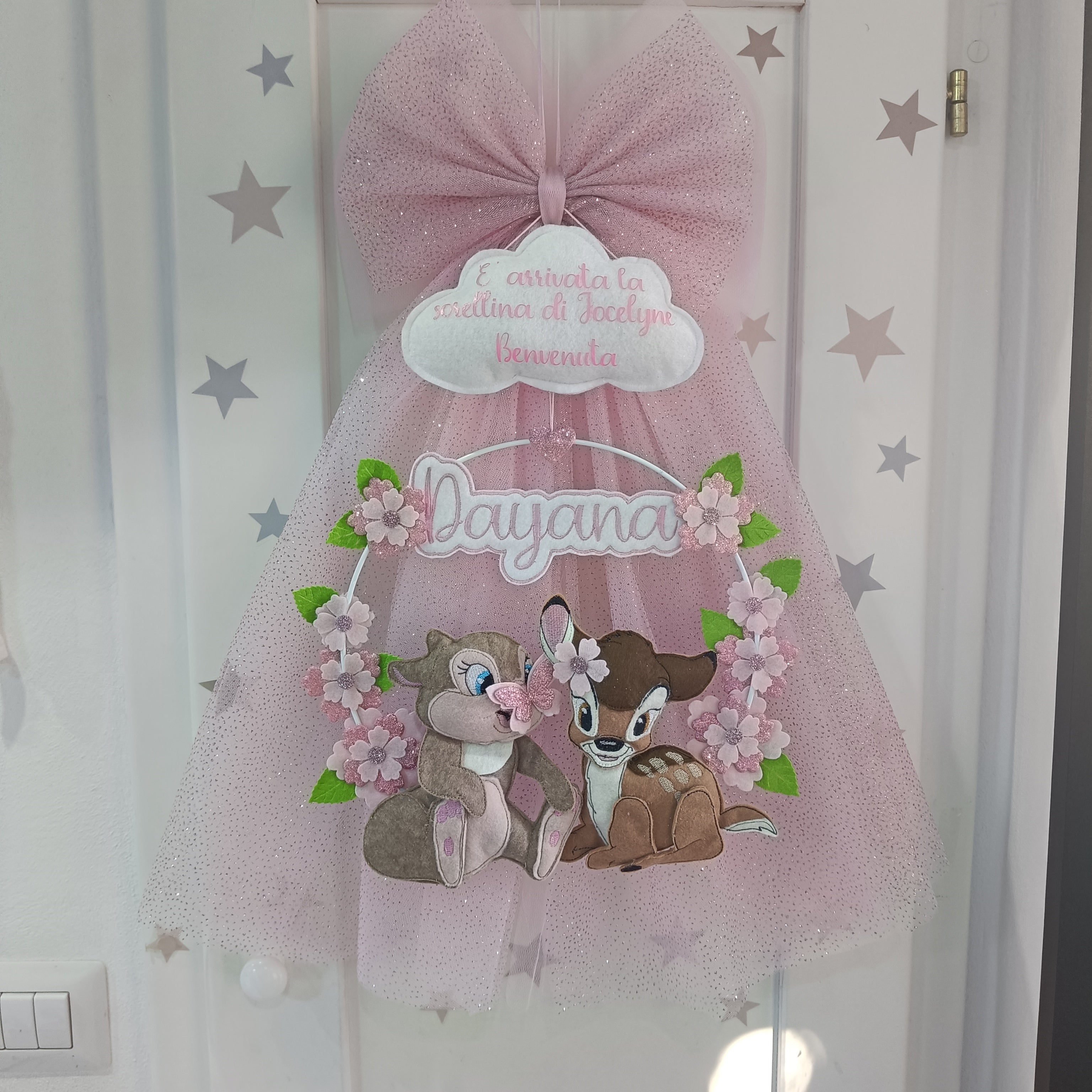 Fiocco Cerchio due Personaggi